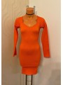 Rochie scurta bodycon cu decolteu decupat Only